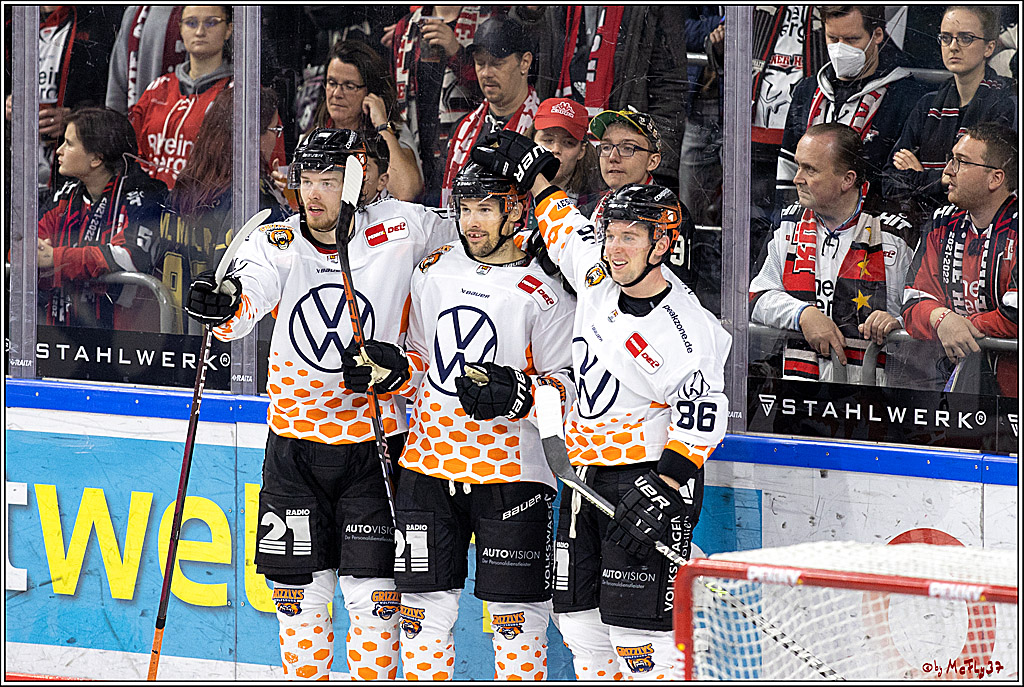 PENNY DEL;  Kölner Haie - Grizzly Wolfsburg; Köln, 26.10.2022